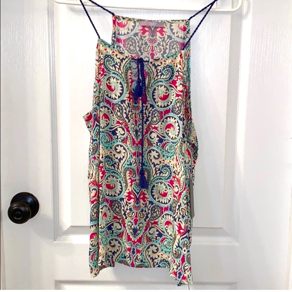 Tart Tops - NWT TART Halter Neck Tassel Tank